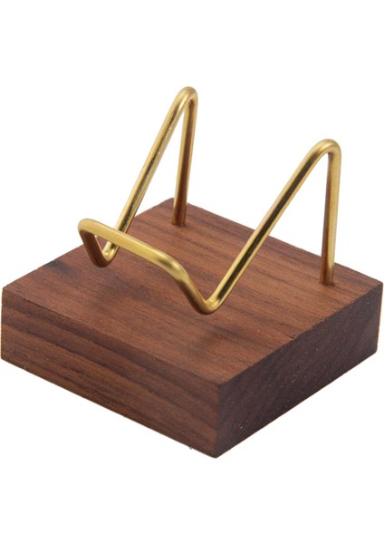 Metal Kol Ahşap Taban Ekran Taş Mineral Stil 01 Için Raf Standı Raf (Yurt Dışından)