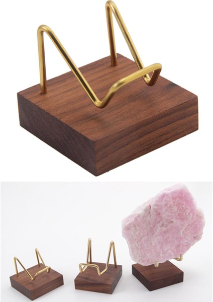 Metal Kol Ahşap Taban Ekran Taş Mineral Stil 01 Için Raf Standı Raf (Yurt Dışından) fırsatları