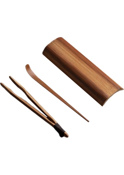 El Yapımı Bambu Çay Kaşığı Çay Iğnesi Çay Klip Çay Kaşığı Kung Fu Çay Seti (Yurt Dışından)
