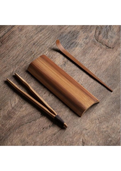 El Yapımı Bambu Çay Kaşığı Çay Iğnesi Çay Klip Çay Kaşığı Kung Fu Çay Seti (Yurt Dışından) modelleri