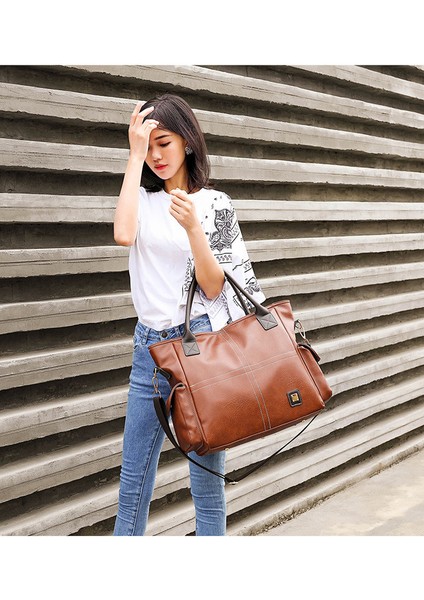 Siyah Dik Çift Fermuarlı Askılı Çanta (Yurt Dışından) fırsatları