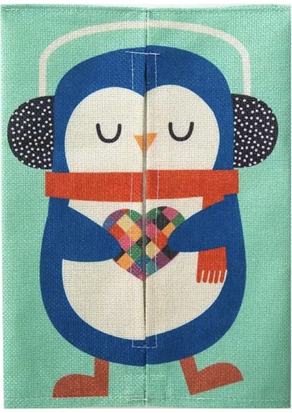 Soft and Baby Penguen Mendil Çantası