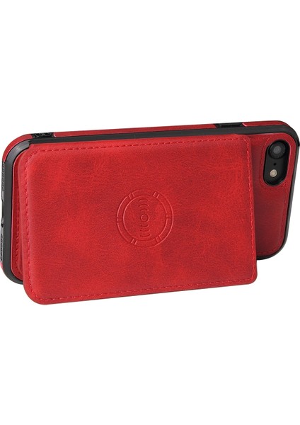 Buzağı Doku Telefon Kılıfı iphone Se 2020/8/7 Kırmızı (Yurt Dışından)