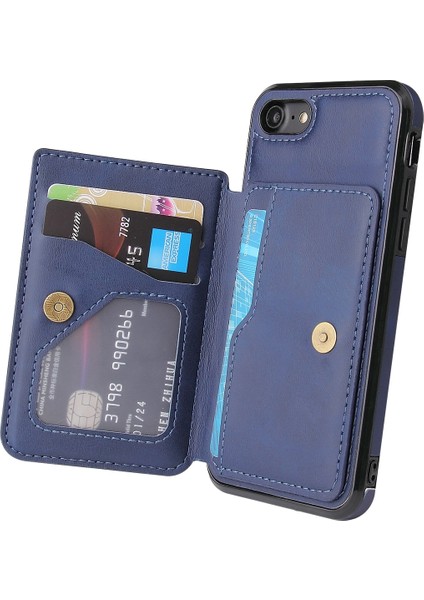 Buzağı Doku Telefon Kılıfı iphone Se 2020/8/7 Mavi (Yurt Dışından) indirimleri