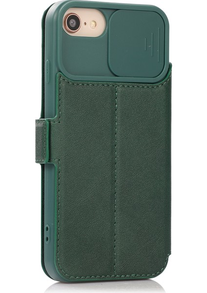 Pu + Silikon Kılıf iphone Se 2020 & 8 & 7 Yeşil (Yurt Dışından) fiyatları