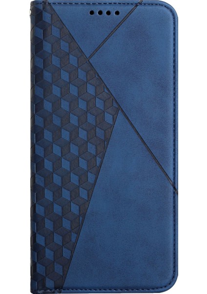 Cilt Manyetik Pu Kılıf Hissediyorum iphone Se 2020/7/8/6 Blue (Yurt Dışından)