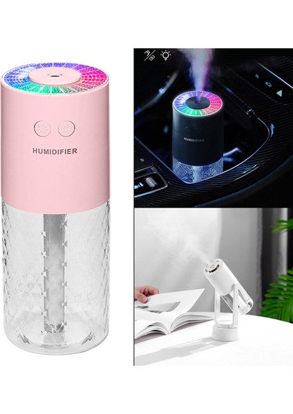 200 ml Taşınabilir LED Işıklı Mini Nemlendirici - Lacivert (Yurt Dışından) fırsatları