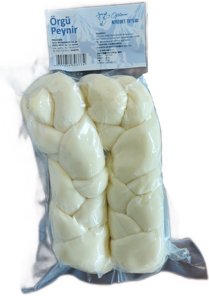 Örgü Peynir Doğal Köyedki Çiftlikten 500 gr