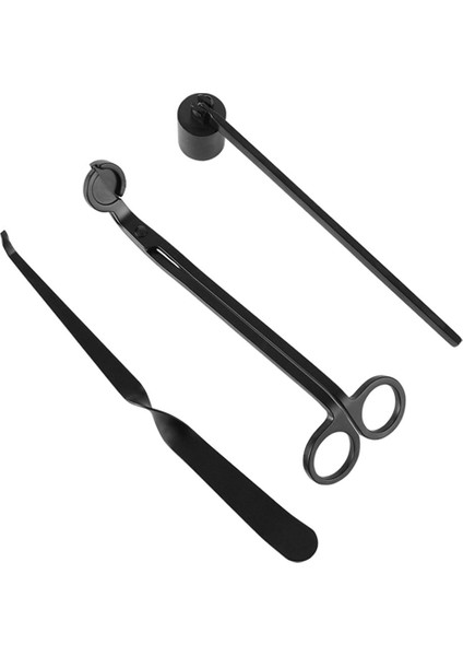 Mum Söndürücü Set Mum Snuffer Wick Giyotin Kepçe Gümüş (Yurt Dışından)