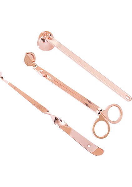 Mum Söndürücü Set Mum Snuffer Wick Giyotin Kepçe Gümüş (Yurt Dışından)