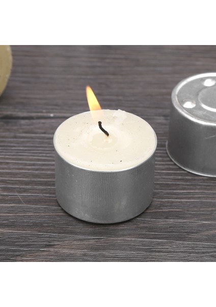 Tea Light Mum Beyaz Renk 50 Adet