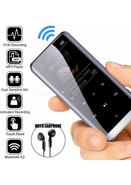 Bluetooth Çalar Fm Radyo Kaydedici Müzik Hoparlörler Çift Hassas Mıc 16GB (Yurt Dışından) fırsatları