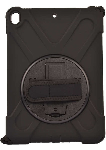 Apple iPad Mini 6. Nesil (2021) Defender Shoulder Strap Askılı Kılıf (A2567-A2568-A2569) Siyah