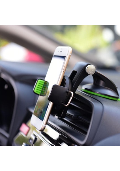 Dashboard Dağı Için Araba Telefonu Tutucu Braketi Akıllı Telefonlar Merkezi Konsol Hava Çıkışı Siyah (Yurt Dışından) modelleri