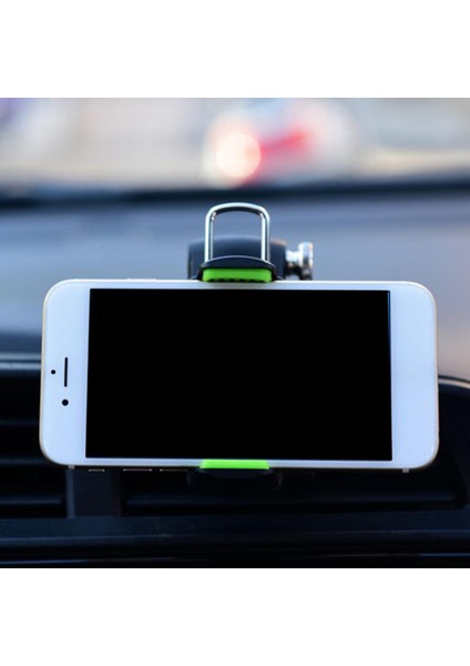 Dashboard Dağı Için Araba Telefonu Tutucu Braketi Akıllı Telefonlar Merkezi Konsol Hava Çıkışı Siyah (Yurt Dışından) indirimleri