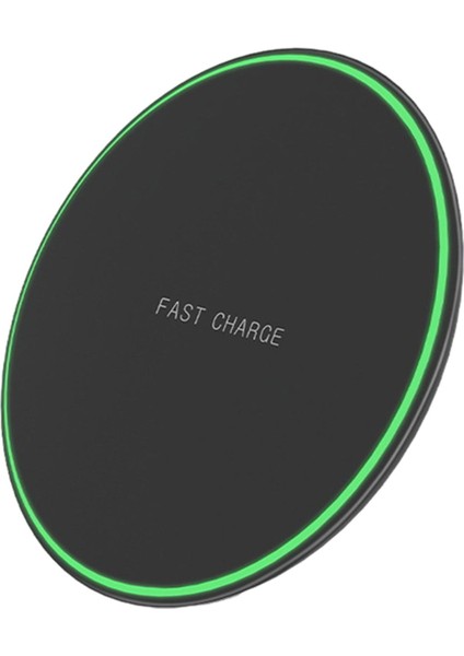 Küçük Qi 15W Ince Kablosuz Şarj Ped iPhone Uyumlu Xr / Xs / x / 8 Serisi Ev Kullanımı (Yurt Dışından)