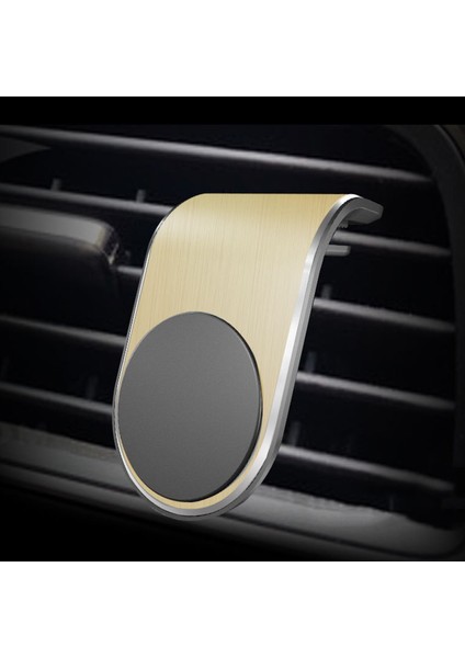 Araba Cep Telefonu Tutucu Manyetik L Tipi Hava Çıkış Klip Navigasyon Braketi (Yurt Dışından) fiyatları