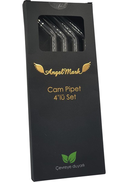 Cam Pipet 4 Lü Paket