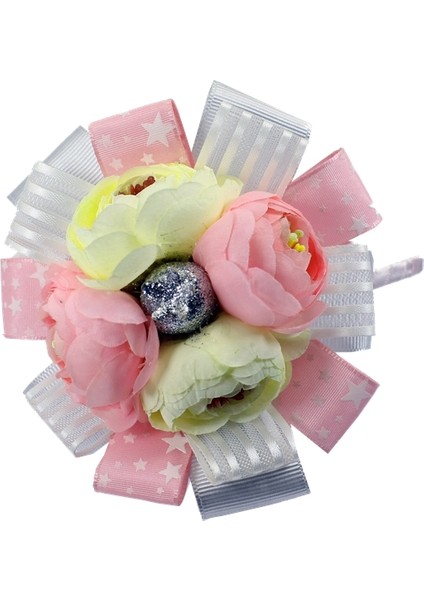 Lohusa Tacı, Çiçekli Gümüş & Pembe