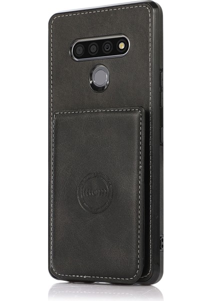 Puluzpuluz Lg Stylo 6 Için Buzağı Dokusu Telefon Kılıfı Siyah (Yurt Dışından)
