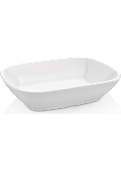 230414 Kare 6lı Kayık Tabak-14 cm