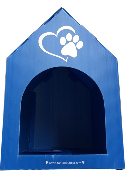 Sokak Hayvanları için Kedi Evi Katlanır desenli sıfır atık