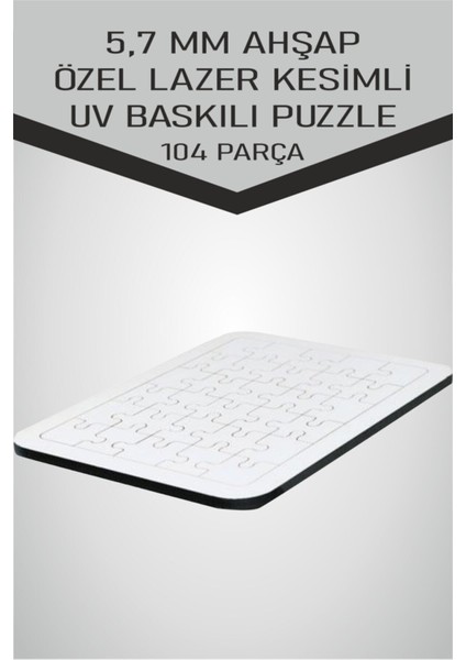 Peri Kızı 104 Parça Ahşap Puzzle modelleri