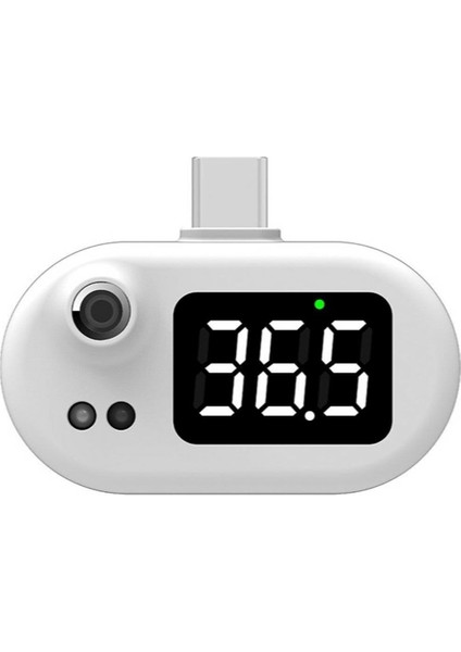 Micro Cep Telefonu Ateş Ölçer Temassız Ateş Ölçer Taşınabilir Mini Cep Telefonu Akıllı Termometre