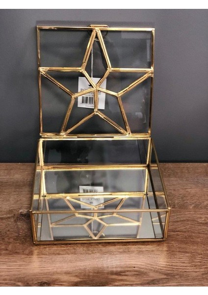 Roy Kıng Karat Teraryum Kare Kutu Küçük 16*6 cm