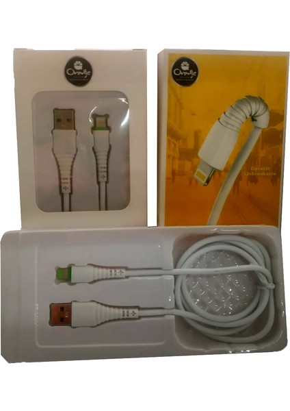 3.1 A Lıghtnıng(Iphone) USB Şarj Data Kablo