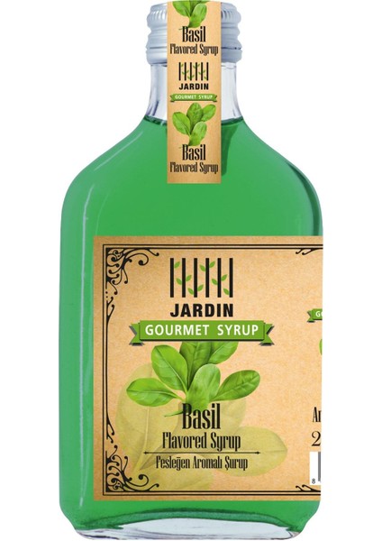 Fesleğen Aromalı Şurup 200 ml