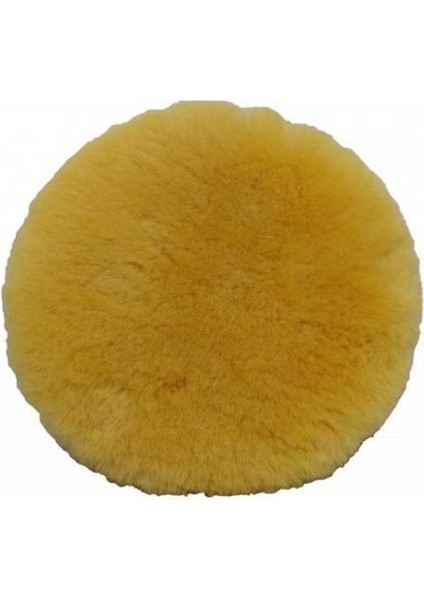 Sarı Keçe Lambswool Polishing Pad (Yün Pasta Pedi) 160 mm