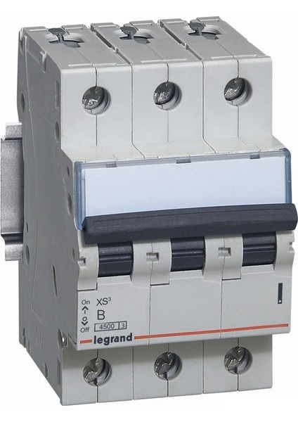 Trifaze 3X10A B Tipi Otomatik Sigorta 6ka 403497