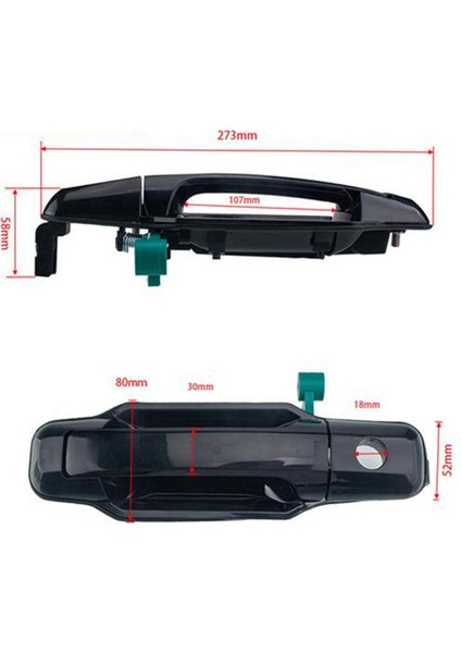 2003-2009 Kıa Sorento Ex 826503E010XX Sol Arkası Için Dış Kapı Kolu fiyatları