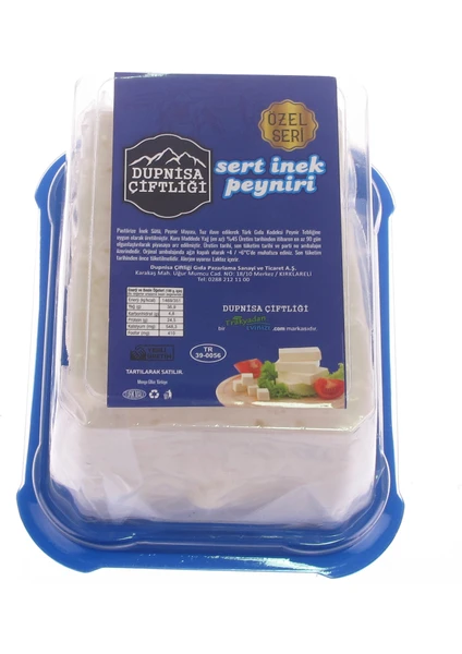 Dupnisa Çiftliği Özel Seri Sert Inek Peyniri 700 gr