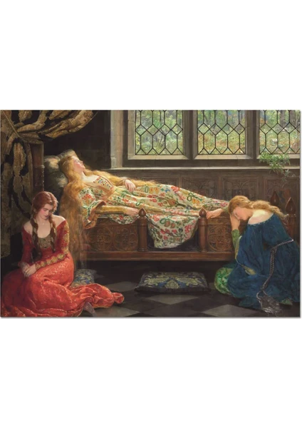 Puzzle 1500 Parça John Collier Uyuyan Güzel 18464