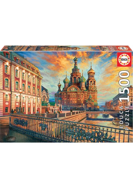 Puzzle 1500 Parça Saint Petersburg 18501