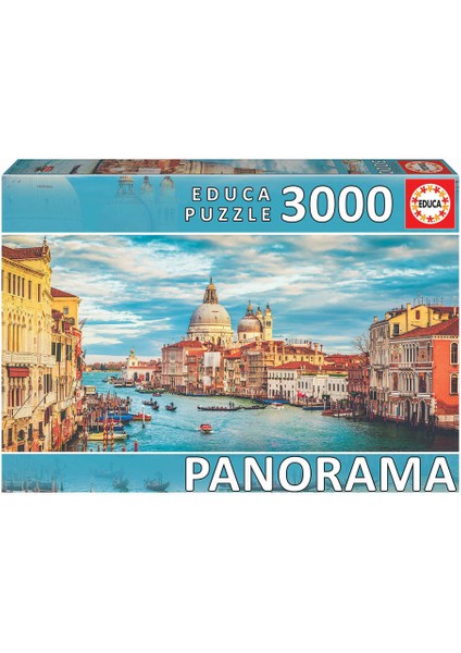 Puzzle 3000 Parça Büyük Venedik Kanalı 19053 fiyatları