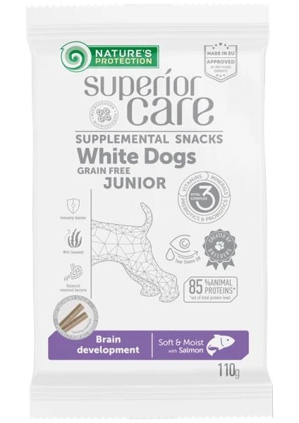 Natures Protection Nature's Protection Superior Care Tahılsız Somonlu Köpek Ödülü 110 gr