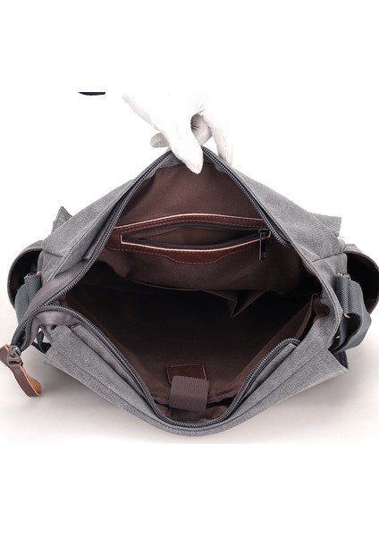Erkek Kanvas Omuz Çantası Dizüstü Bilgisayar Taşıyabilir (Yurt Dışından) fiyatları