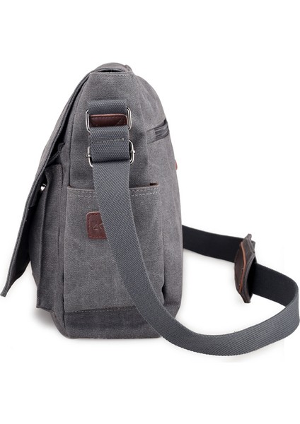 Erkek Kanvas Omuz Çantası Dizüstü Bilgisayar Taşıyabilir (Yurt Dışından) modelleri