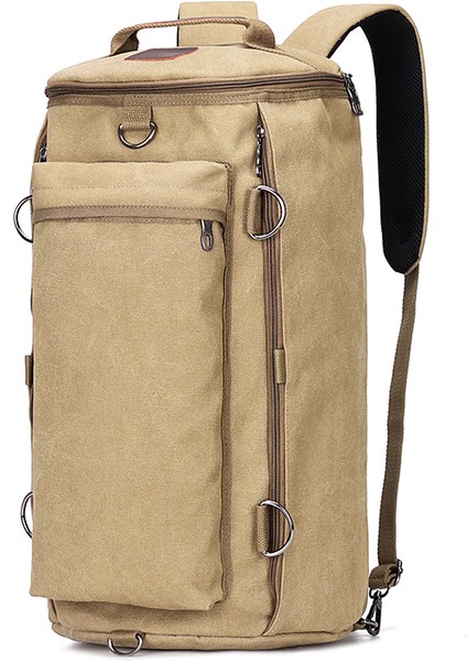 Unisex Büyük Kapasiteli Spor Seyahat Kanvas Sırt Çantası (Yurt Dışından) modelleri