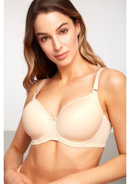 Lidya Desteksiz Balenli Sütyen Ekru fiyatları