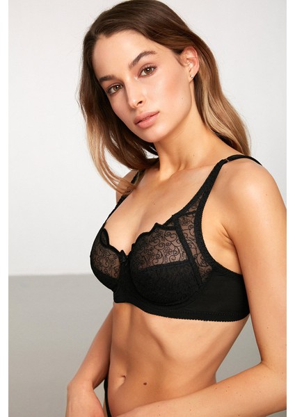 Beliza Balenli Toparlayıcı Sütyen Siyah fiyatları