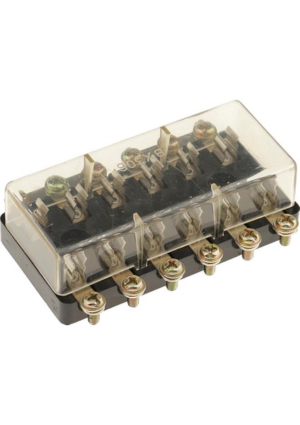 12 V 6WAY Devre Araba Tekne Otomotiv Sigorta Kutusu Blok Tutucu 6X30MM Cam Tüp 6-Way indirimleri