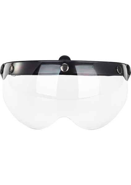 Aşağı Çevirin Visor Lens 3 Düğme Için Değiştirin Motosiklet Kaskları Açık Yüz Açık fiyatları