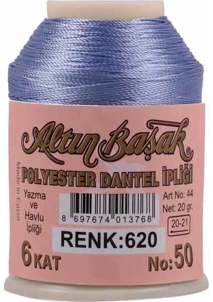 Bernam Butik Altınbaşak Oya ve Dantel Ipi 20 gr 620
