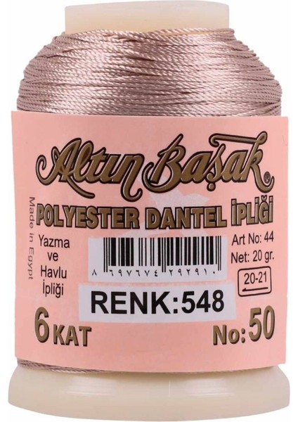 Bernam Butik Altınbaşak Oya ve Dantel Ipi 20 gr 548