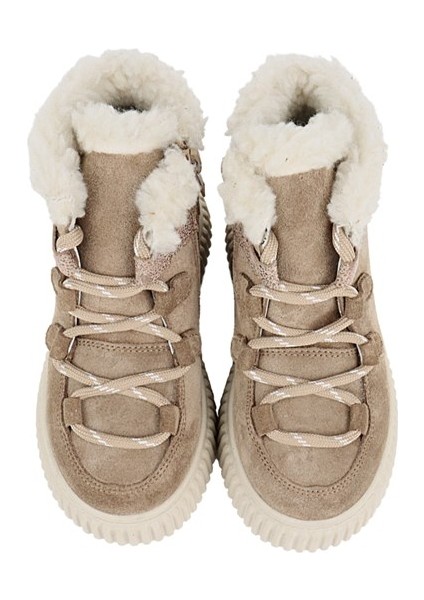 Adia Nubuk Peluş Kürklü Kız Çocuk Bot Kum Rengi indirimleri