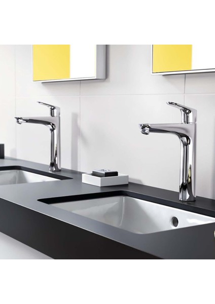 Focus Tek Kollu Lavabo Bataryası 190 Kumandalı Krom 31608000